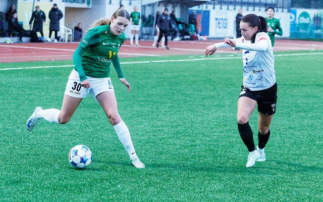 Edith Kristín Kristjánsdóttir skoraði fimmta mark Breiðabliks.