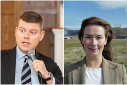 Stefán Einar Stefánsson og Sara Lind Guðbergsdóttir halda nú hvort í sína áttina.