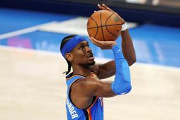 Shai Gilgeous-Alexander í nótt.