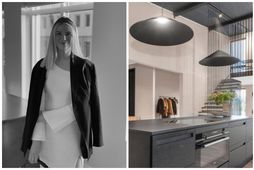 Stella Birgisdóttir nýtur þess að vera í eldhúsinu og uppáhaldsstaðurinn er við eyjuna.