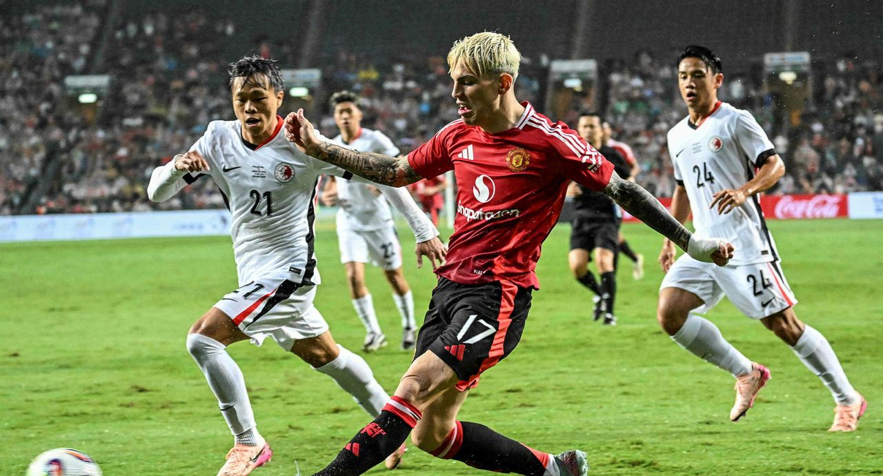 Alejandro Garnacho fer væntanlega frá Manchester United á næstu vikum.